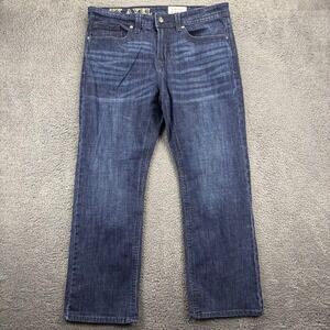 TK Axel Mens Slim Boot Jeans W36 L30 Dark Wash Denim #WearHarder K Hartford Conn